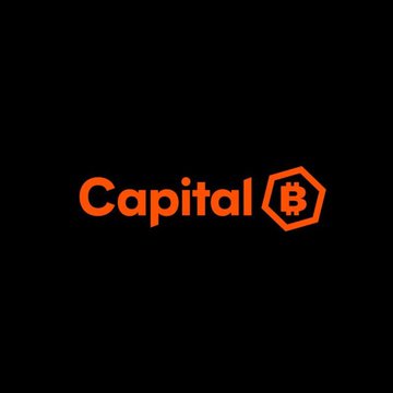 The image shows the "Capital B" logo, featuring the company name in bold orange text alongside a Bitcoin (₿) symbol, set against a black background. This branding directly ties into the post's announcement of Capital B's largest Bitcoin acquisition of the year, totaling 376 BTC for $29.4 million and bringing their holdings to 3,521 BTC.