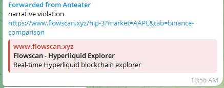 The image presents a screenshot of an error message which reads "Forced from Anteater narrative violation", along with information about flowscan, a flowscan flowchain explorer and real-time hyper Liquid explorer. The reason for the violation is that the botnet has been detected; however, due to some technical issue or network congestion, it was necessary for the botnet to be detected early enough for swift action.
