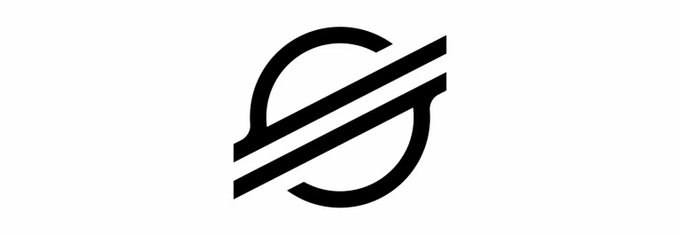 The image features a gray flag with black lines, prominently displaying the word "S" at its center. The background of the image is white, which contrasts with the gray flag. Below the flag, there's text that reads "If you're not bullish on $XLM shame on you." This message seems to be related to Bitcoin or cryptocurrency, as it appears in a post about Bitcoin.