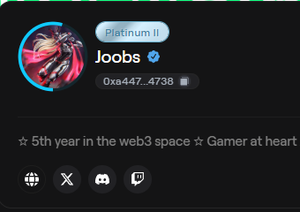 The image shows a social media post with a caption that reads "Gm gm, Just changed my AGW pfp to @hamieverse !" The post features a picture of a character from a game, possibly a player or a character in a virtual world. The post also includes a link to the original post and an image of the character.