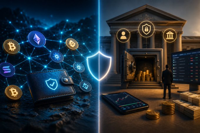 "DEX vs CEX What is a DEX?" The image shows two different representations of cryptocurrency exchanges, one being a DEX (Decentralized Exchange) and the other being a CEX (Centralized Exchange). A DEX is an open-source platform where users can trade cryptocurrencies directly from their wallets without giving control of their funds to a third party. On the other hand, a CEX is a centralized exchange that manages and facilitates cryptocurrency transactions on behalf of its users. The image provides context for the post by showing two different representations of cryptocurrency exchanges in action.