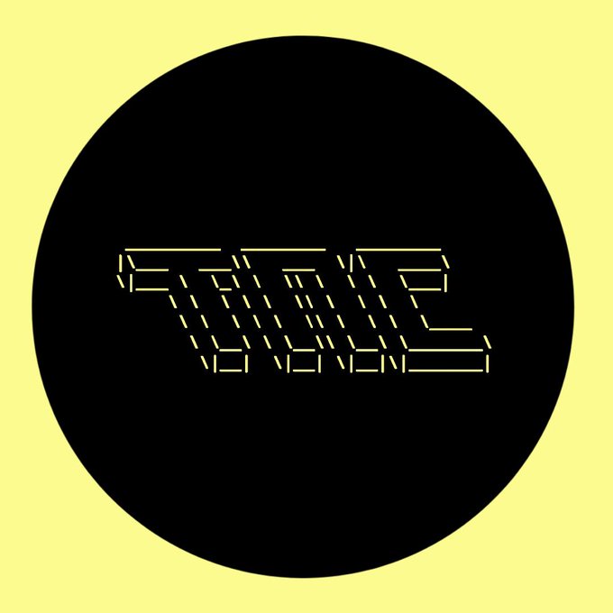The image features a stylized "trenches n chill" logo in yellow dashed lettering on a black circular background, matching the brand mentioned in the post celebrating their upcoming one-year anniversary and giveaway promotions.