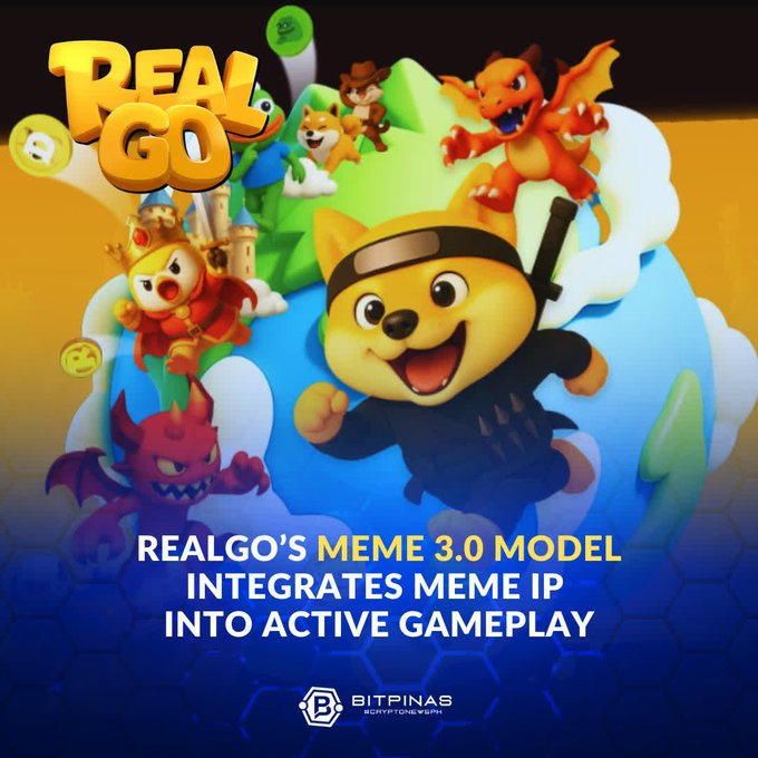 The image shows a cartoon dog character, along with other cartoon characters from different video game series such as Pokemon and The Legend of Zelda, all gathered for a gaming event like the one organized by Real Go Official. In the center of this scene, there's an illustration of the game's central character that appears to be the main focus of the gathering. Surrounding this central figure are other characters from various video games, creating a diverse and vibrant atmosphere that represents the excitement and camaraderie often associated with gaming events.