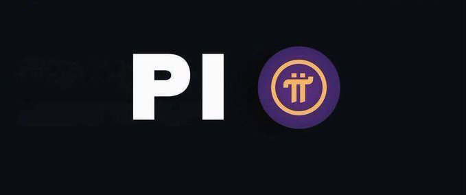 The image displays the Pi Network logo featuring bold white "PI" text alongside the iconic purple and gold Pi symbol on a dark background. It appears alongside a promotional post claiming a $75,000 USDT airdrop giveaway for the first 7,500 participants who follow, like, retweet, and share their Solana wallet—a common format used in cryptocurrency scams that exploit well-known brands like Pi Network to lure victims.