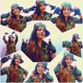 A collection of character stickers featuring people in tactical or pirate-themed attire, wearing sunglasses and accessories.