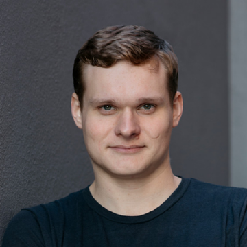 The image shows Illia Polosukhin, co-founder of the NEAR Protocol, who is pictured in a portrait wearing a dark shirt against a gray background. His appearance in the photo accompanies the news of his proposal to create a sovereign fund for NEAR's protocol economics, modeled after Norway and Singapore.
