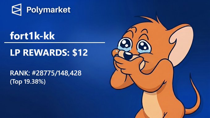 The image features an orange cartoon mouse holding its mouth open as if it's speaking or making a funny face. The mouse appears to be talking about LP rewards, possibly discussing the benefits of farming for LP rewards.