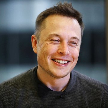 A smiling Elon Musk, likely referencing his connection to SPCX through his stake and the $100B insider shares discussion. The accompanying text notes that despite $100B in insider shares becoming available, SPCX went higher instead of dumping, with Musk's 42% stake locked until 2027.