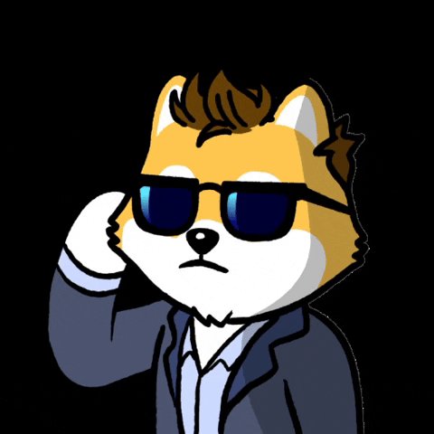 The image features a cartoon dog wearing sunglasses, a blue jacket with a dark gray sleeve, and holding up its hand. The background of the image is black, making the dog stand out as the main focus. The text below the image states "Mission too important Community too loyal Mars too reachable" which refers to the concept of being an essential part of something bigger than oneself. In addition, there are mentions of a "Rocket too big Belief too strong", which could be related to the idea that one's beliefs or perceptions might be exaggerated or unrealistic. Overall, the image promotes a sense of individuality and self-reliance through its cartoon character and accompanying text.