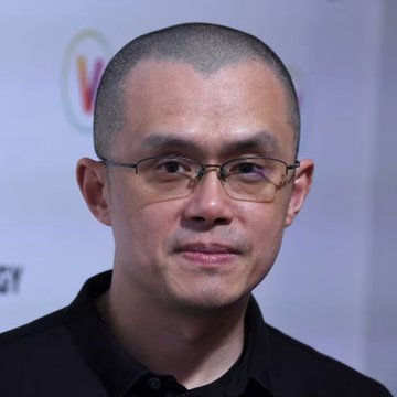 Binance founder Changpeng "CZ" Zhao, shown here at a public appearance, is the subject of a recent statement forecasting Bitcoin will reach $1 million within 25 years—significantly faster than previously expected.