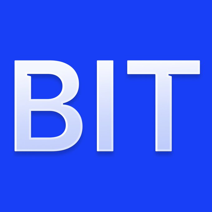 The image displays the large white text “BIT” on a blue background. It relates to the post about The Block reporting that BIT’s Swiss subsidiary received approval to launch Switzerland’s first Bitcoin ETF, BBIT, on the SIX exchange.