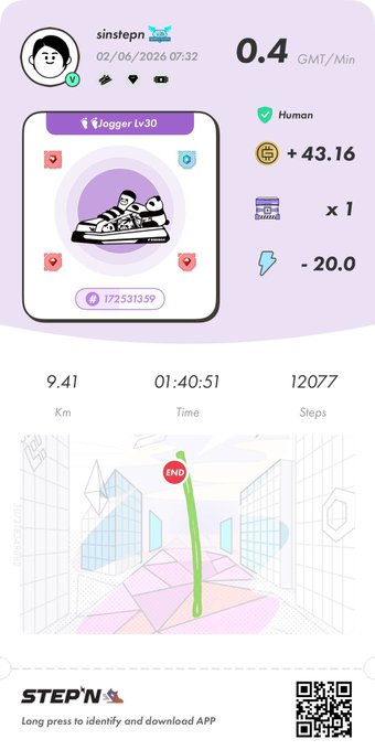 The image shows a step tracking app with a purple background, displaying information about the user's activity level for the day. The app provides details such as steps taken, calories burned, and distance traveled. It also includes a map of the user's location, which is essential for accurately tracking their movements during exercise sessions.