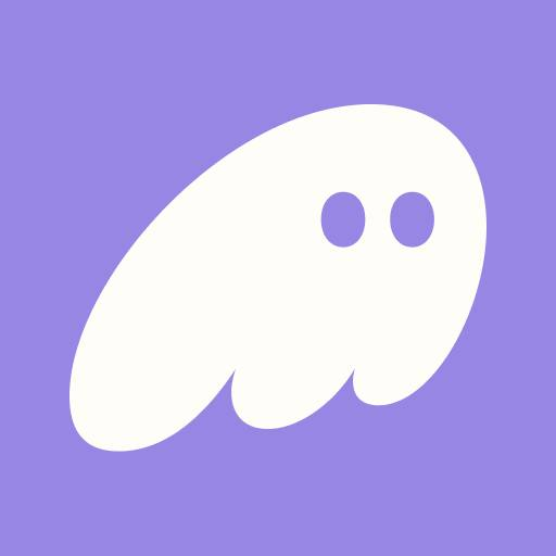 A cartoon white ghost illustration with two purple oval eyes floats against a lavender background, visually representing the discontinuation of Phantom wallet's support for Sui Network.