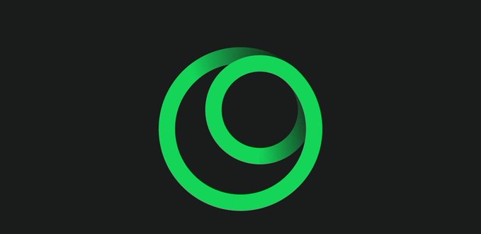 The image features a logo for a cryptocurrency called @KoloHub. The logo consists of a green circle that has been twisted into an oval shape, creating a unique design. This design represents the concept of simplifying everyday spending by using cryptocurrency as a means of payment. The use of a simple, circular shape in the logo symbolizes unity and completeness, which are important values associated with cryptocurrencies like @KoloHub.