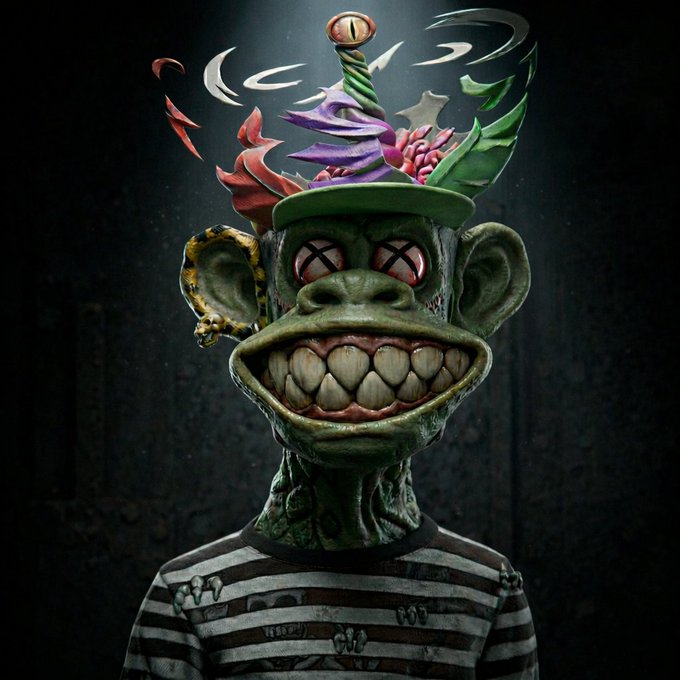 The image features a cartoon character with a green hat, wearing a striped shirt, and has a big smile on their face. The caption reads "BTC dominance is falling? Alts/BTC is nearing a 4-year breakout. But confirmation data is still weak: Altseason is still unconfirmed!".