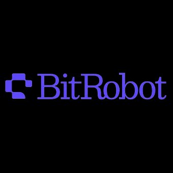 The 'BitRobot' logo in purple text with a stylized robot icon on a black background.