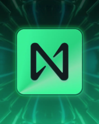 The image displays the distinctive "N" logo of the NEAR Protocol in black against a vibrant green square background, representing the cryptocurrency featured in the announcement. This visual branding directly corresponds to the post's news about the launch of the Bitwise spot NEAR ETF (ticker NRR) on NYSE Arca, which will provide investors with direct exposure to $NEAR and stake its holdings in-house.