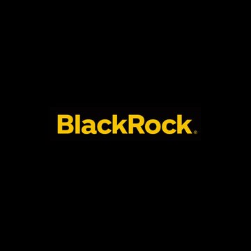 This image displays the BlackRock logo, a prominent financial institution whose clients recently made $136.51 million in Bitcoin purchases.