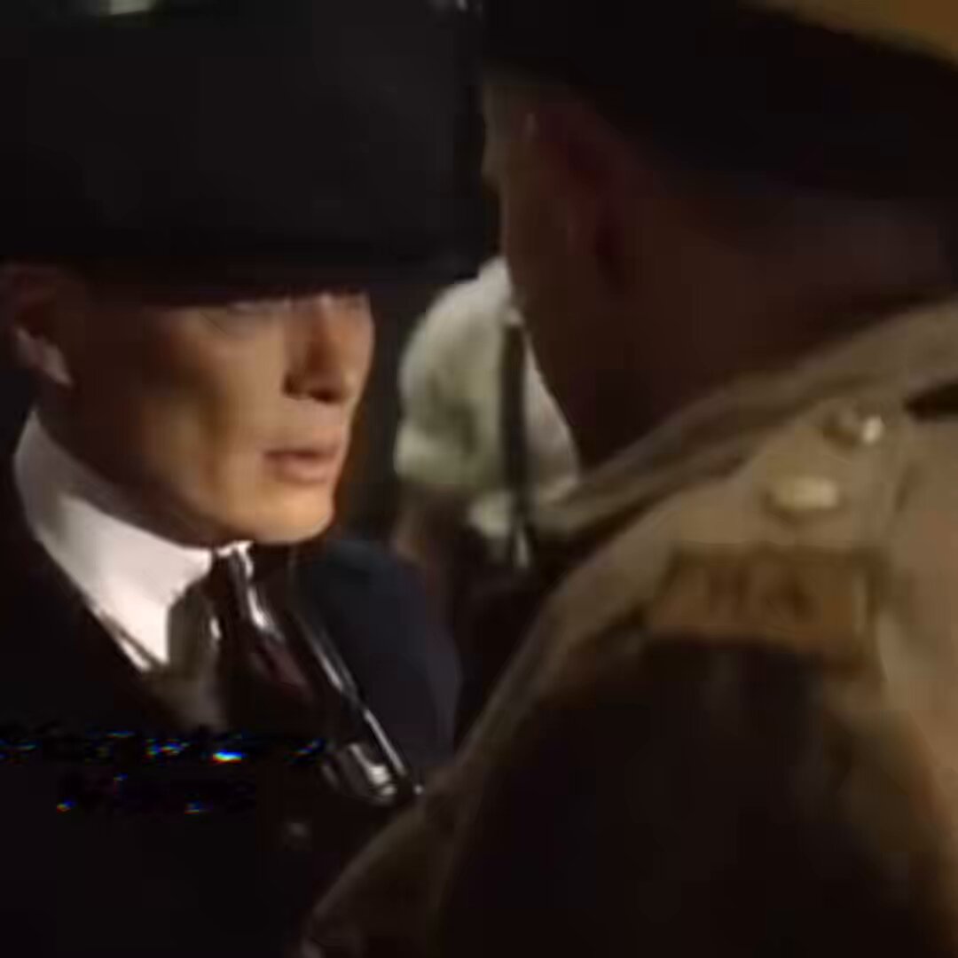 The image shows a man wearing a top hat, standing next to another person who is also wearing a top hat. They are both dressed in military uniforms, suggesting that they might be soldiers or military personnel. The background of the image appears to be blurred, but there seems to be some sort of gathering or event taking place.

The caption "I don' t have another option" implies that this scene is part of a larger context where people are gathered for an event or meeting. It could possibly be related to military operations or a formal occasion involving the military personnel in their uniforms.