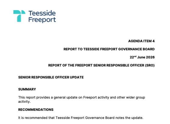 urn:teesside-freeport.org/reports/agenda item 4