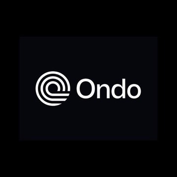 The white "Ondo" logo is displayed on a black background.