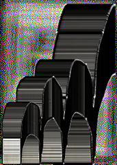 A pixelated grayscale image showing several tombstones or grave markers with the number 23 visible on one of them, set against a textured background.
