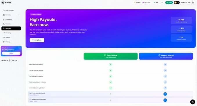 The image displays a computer screen showing a webpage with various options, including High Payouts, Earn Now, and Ask Questions. The content appears to be related to an online platform focused on financial or gaming activities, possibly within the realm of a video game. The image captures some of the main elements in the web page's layout, such as buttons, text, and other design aspects.