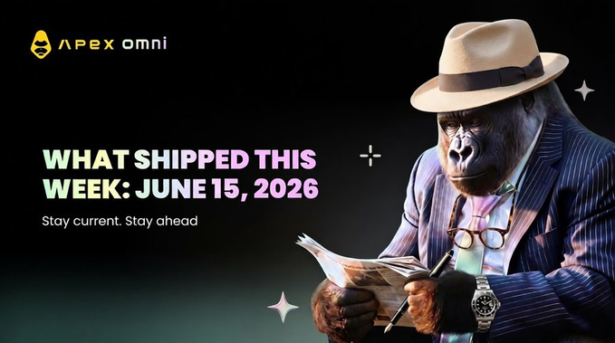 The image features an advertisement for a gorilla wearing a hat, sitting down with a book open in front of him. The text above the gorilla reads "What shipped this week? June 15, 2016" and below the gorilla there are two lines of text that read "Stay current! Stay ahead". This suggests that the gorilla is promoting a trading platform or service related to the release date of the week's shipments.