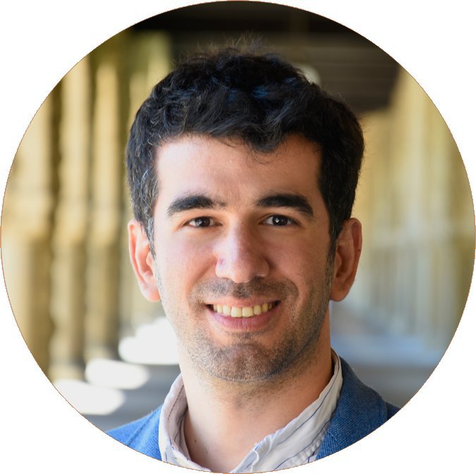 The picture displays a professional headshot of a smiling young man with short dark hair, dressed in a blue blazer over a white collared shirt, presented in a circular frame. The image appears to be the post author's avatar, lending a personal touch to their message advocating for reliance on the official Pi Network team's communications rather than external speculation.