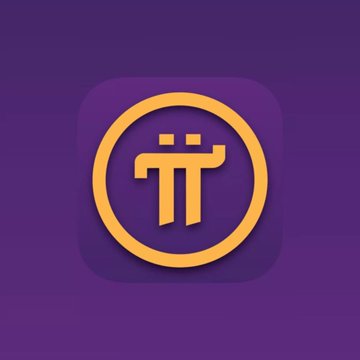 The image shows the Pi Network logo—a gold Greek letter "π" inside a circle on a purple background. It visually represents the Pi cryptocurrency project being discussed in the post, which theorizes that Pi's delayed launches are a deliberate strategy to align with upcoming US crypto regulations like the CLARITY Act.