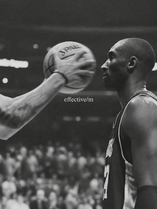 A black-and-white basketball photo shows a player focused on an incoming ball labeled 'SPALDING', with the watermark 'effective/m' visible in the center.