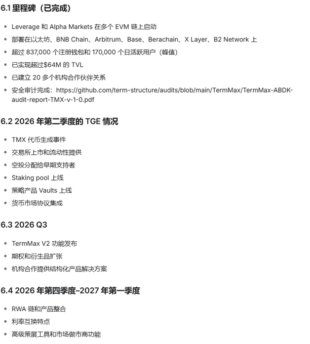 The image shows a white piece of paper with Chinese characters written on it, which appears to be a list or a schedule for a project. The text includes terms such as "TermMaxFi", "TermMax fi", and "TermMax fi" in the bottom left corner. These terms are likely related to the content of the post, possibly discussing the terms of an investment or a project involving Bitcoin.