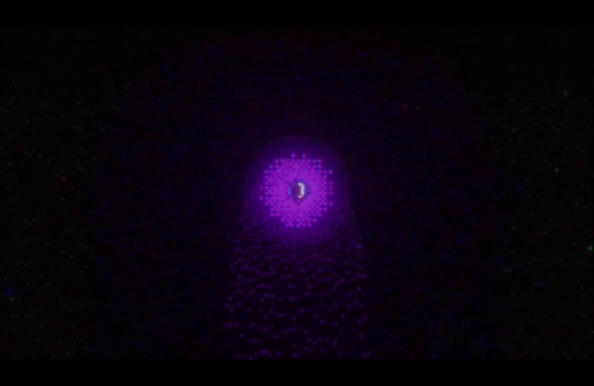 The image features a purple glowing light at the center of a dark background, which appears to be a star or a planet. The caption below the image reads "Building with @pumpilians_ The biggest game built on the #solana ecosystem. Daily Quests Leaderboard rewards Interaction with gamers Sleek User Interface (UI) You get to win real-time rewards like $SOL $PUMPI and lots more.", which is related to a video game called "@pumpilians".
