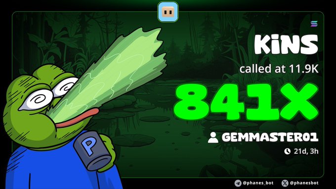 The image features a cartoon frog with a green head, holding a can of soda while blowing a stream of smoke coming out of his mouth. The background shows an illustration of a forest or jungle setting. The caption below the image reads "Life is so easy if you get Insider information lol! Thanks @CieloFinance for the Insider again!".