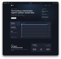 The image shows a screenshot of the ton.org website featuring a blog post titled "The Open League Season 3: Grand Finale Rewards in TON," with the post author listed as TON Foundation. The dark-themed page displays a rewards table and a "Follow updates" section, visually confirming the announcement that the ton.org site has been updated.