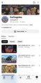 A screenshot of a mobile web page for 'Battlepups' showing social media handles, follower counts, and a row of video thumbnails.