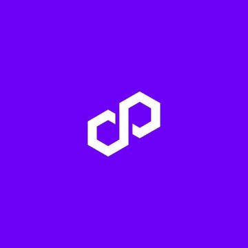 The image shows the white Polygon (MATIC) logo centered on a purple background, visually representing the brand mentioned in the post about Polygon joining the Bank of England's Digital Pound Lab to explore onchain use cases.