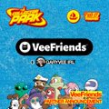 The image displays logos for Pudgy Penguins and WeVeeFriends, alongside characters that reflect the NFT collectibles culture highlighted in the post about Collectors Park, an event uniting NFT communities like Pudgy Penguins and WeVeeFriends in NYC.