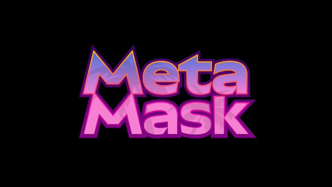 The image displays the MetaMask logo, featuring stylized purple and pink "MetaMask" text against a black background, with a fox-like geometric icon on the left side. This visually reinforces the post's playful comparison, as MetaMask (the crypto wallet) delivering a 6% APY yield has reportedly arrived before the long-awaited release of GTA 6.
