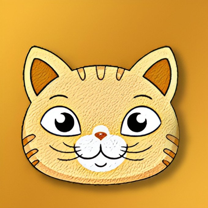 The image features a cartoon cat with its eyes closed, giving off a happy vibe. The background of the image is yellow, which contrasts nicely with the cat's fur color. There are two texts present in the image that seem to be related to the post about the Mona Genesis Airdrop. One text reads "The cat remembers everything. Every swap. Every NFT. Every transaction. Your Solana history could qualify you for the Mona Genesis Airdrop. June 4 is getting closer." The other text says, "Focus on what is in the image and how it relates to the post".