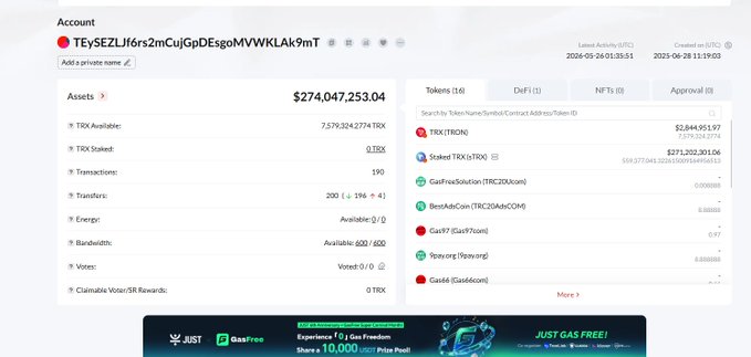 The image shows a screenshot of a website displaying information about cryptocurrency trading, specifically Bitcoin. The website has a list of transactions and details for various cryptocurrencies, including Bitcoin. It also provides information about the current value of Bitcoin and other cryptocurrencies. The focus on this specific content is related to the post that says "I’m increasingly feeling that: What’s truly important behind Crypto isn't who shouts the loudest but rather: Who keeps steadily accumulating core assets over the long term". This message emphasizes the importance of investing in cryptocurrency for long-term gains and not focusing on short-term fluctuations or trends.
