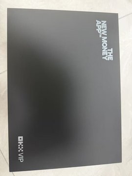 Black Vipp catalog or press kit folder labeled 'NEW THIS MONTH A&P' with the Vipp logo.