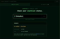 A dark-themed web interface shows a search for "0d0adwi" returning no results, displaying "under reolve" with options for "GP" and "GO REPORTS", resembling an Intel Lookup tool.