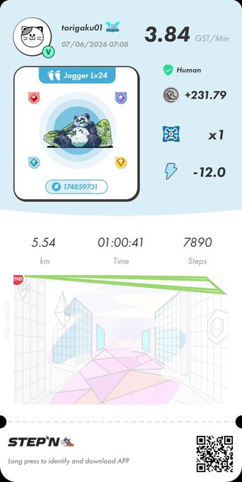The image shows a fitness app that tracks steps taken, calories burned, and distance traveled by users. The app displays a map of a city with landmarks such as buildings and parks, providing an interactive way for users to monitor their physical activity while exploring the area. The post also mentions a step-by-step guide on how to use the app, which can be helpful for those who are new to fitness tracking or looking for guidance in using the app effectively.