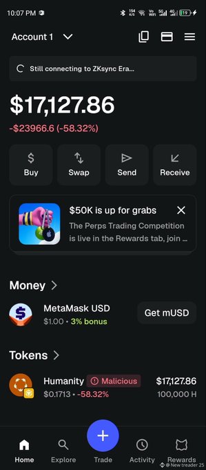 The image shows a cell phone screen displaying various app icons and information about cryptocurrency trading. The main focus of the image is an app called "Metallamask" with its icon, which appears to be related to Bitcoin or another cryptocurrency. The app has several options for users, including buying, selling, and mining. The user interface also includes a chat window where users can communicate with each other about their trading activities.