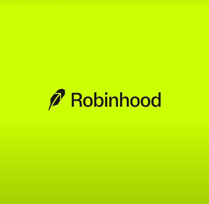 Robinhood logo on a green background, representing the company's partnership role in shipping a new product built on Hero Network's "Proof of Action" primitive.