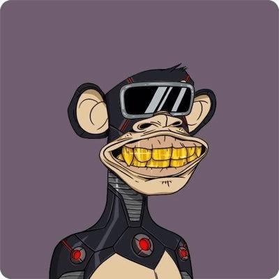 The image features a cartoon monkey wearing dark sunglasses and a sleek black outfit, grinning to show off a row of gold teeth, against a muted purple background. The character's flashy, "big spender" appearance serves as a playful visual representation of the post's subject, Machi Big Brother, a well-known crypto trader on Hyperliquid, highlighting the eyebrow-raising nature of his recent large USDC deposits to Binance.