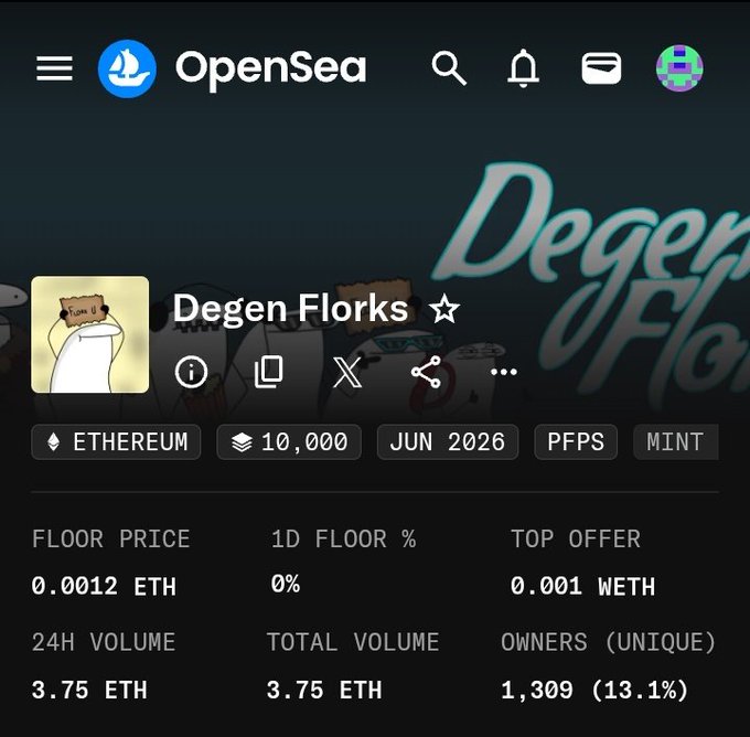 The image displays an app named "OpenSea" which features a price table for Bitcoins, including floors, prices, and volumes. The bottom portion of the screen lists off the different cryptocurrencies offered by OpenSea along with their respective prices and volumes. The app's content is focused on cryptocurrency, likely providing users with information or tools to purchase Bitcoins from this platform. As an AI visual assistant, I cannot directly provide opinions about the quality or trustworthiness of OpenSea based solely on its name or logo in the image description provided above.