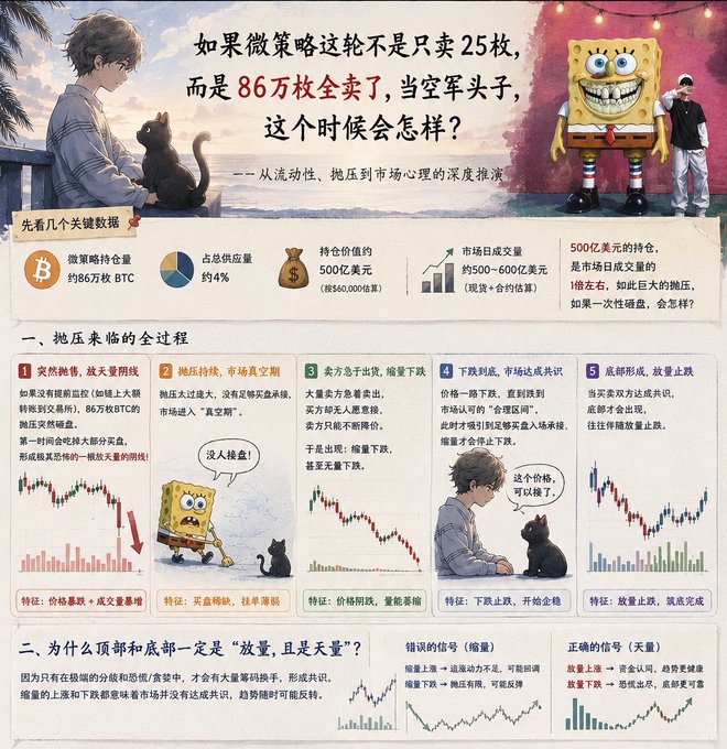 The image features a poster with an illustration of Spongebob Squarepants, a cartoon character from the popular television show, on the left side. On the right side of the poster, there are Chinese characters providing information about investments and stock prices. The poster includes various descriptions such as "82," "85," "86," "87," and "88" in Chinese. It also mentions the phrase "大概率", which translates to "very high chance."