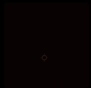The image features a black background with a small circle of light, possibly an orange or brown dot, located at the center. The text "I noticed a subtle change on my Reef tier pieces today" is present, which could be related to the color or appearance of the reef tiles in the image. The post also mentions that the Reef tier has been updated and asks if it's mature enough for the rest of the collection.